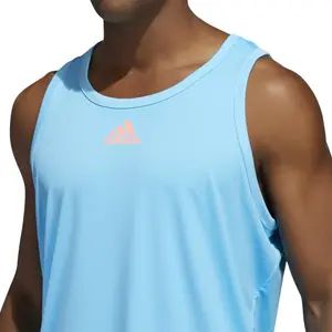 Camiseta de tirantes moteada adidas image-4