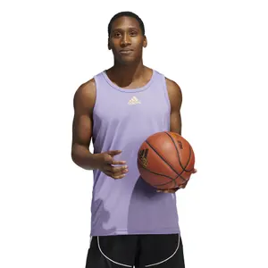 Camiseta de tirantes moteada adidas image-2