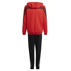 Träningsoverall med 3 ränder för pojke adidas image-6