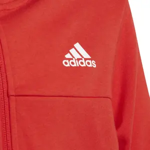 Träningsoverall med 3 ränder för pojke adidas image-2