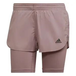 Pantaloncini da donna adidas Run Fast Two-in-One image-1