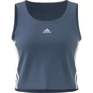 Camiseta de tirantes para mujer adidas Essentials Cropped image-5