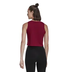 Camiseta de tirantes para mujer adidas Essentials Cropped image-4