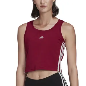 Camiseta de tirantes para mujer adidas Essentials Cropped image-1