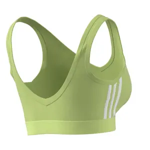 Crop-Top mit herausnehmbaren Polstern Frau adidas Essentials 3-Stripes image-4