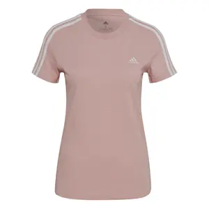 Camiseta de mujer adidas LOUNGEWEAR Essentials Slim 3-Stripes image-1