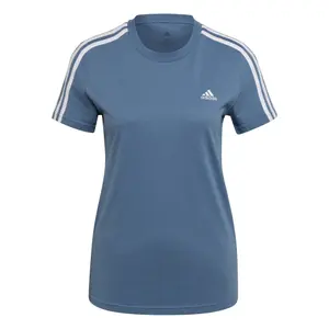 Camiseta de mujer adidas LOUNGEWEAR Essentials Slim 3-Stripes image-1