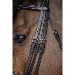 Anatomical riding bridle HFI Double Jump image-5