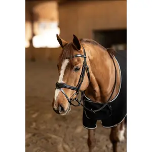 Combination horse noseband HFI Wavy image-0