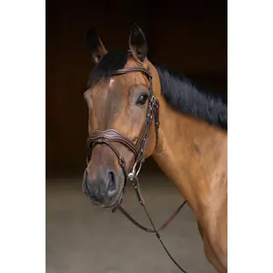 Combination horse noseband HFI Wavy image-3