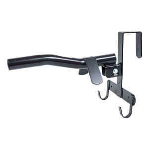 Porte-selle équitation amovible + 2 crochets HFI