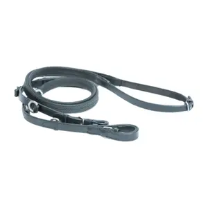 Rênes pour cheval équitation à anneaux HFI Thiedeman image-0