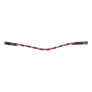 Καρφίτσα μετώπου για άλογο HFI Straight + Strass image-0