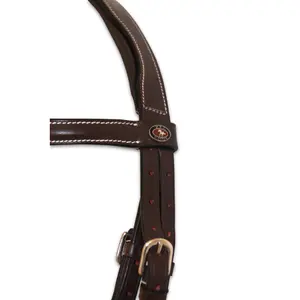 Anatomisch Mexicaans dubbelrijig hoofdstel HFI image-2