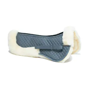 Sattelpad aus echtem Schafsleder HFI image-0