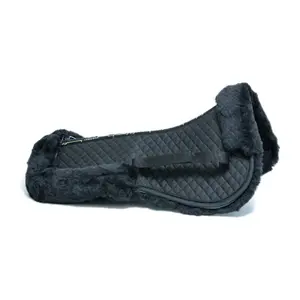 Sattelpad aus Lammfell mit erhöhtem Rückenteilel HFI image-0