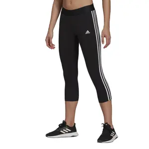 Leggings de mujer adidas Essentials 3-Stripes 3/4 Length image-2