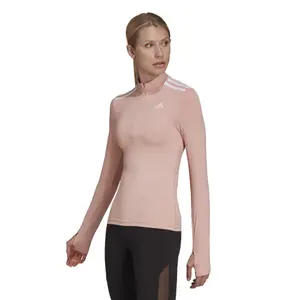 Women's T-shirt adidas Hyperglam Quarter-Zip image-1