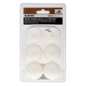 Bola de ténis de mesa Hi-Tec Bali (x2)