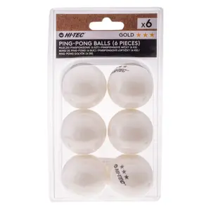 Bola de ténis de mesa Hi-Tec Bali (x3)