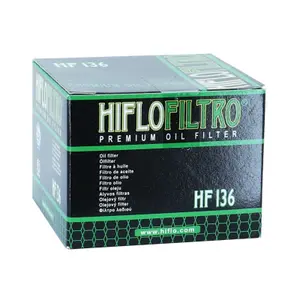 Oil filter Hiflofiltro Suzuki 250 DR INTRUDER 350 DR HF136- image-1