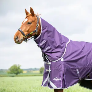Couvre-cou pour cheval Highlander Original 100g image-0