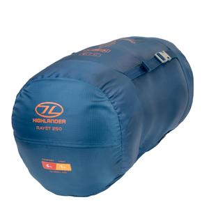 Sleeping bag Left zip Highlander Rayet image-3