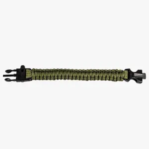 Paracord og flint armbånd Highlander image-1