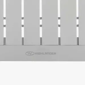Aluminium slatted folding table Highlander image-2