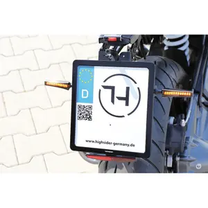 Motorcycle license plate Highsider CNC image-4