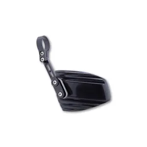 Motorcycle handlebar end mirror Highsider Wave (x2) image-1