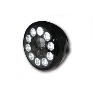 Farol LED para motociclos Highsider Reno 7" image-1