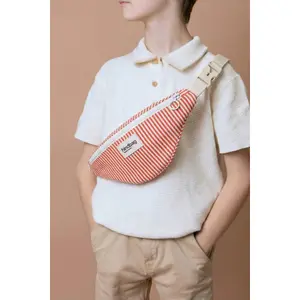 Sacoche banane à rayures enfant Hindbag Augustin image-1