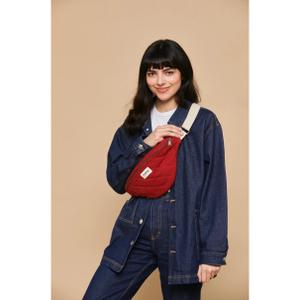 Quilted banana bag Hindbag Olivia image-1