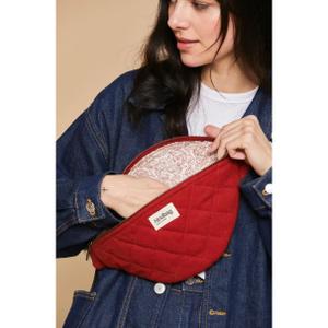 Quilted banana bag Hindbag Olivia image-2