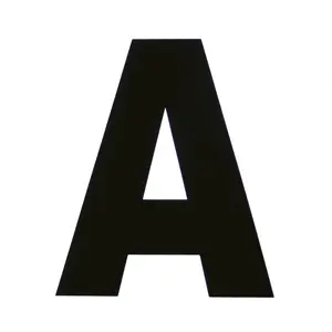 Συσκευασία με 12 αυτοκόλλητα γράμματα για ιπποδρόμιο Hippotonic image-0