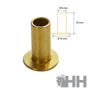 Rivets in Messing Hispano Farrier image-1