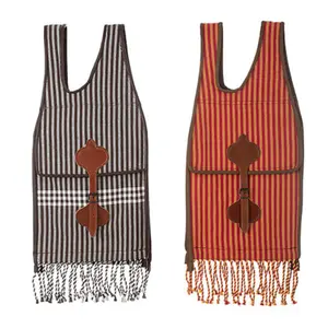 Satteltasche aus Canvas Hispano Hipica Vaquera