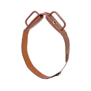 Sursangle in pelle con anelli e maniglie Hispano Hipica