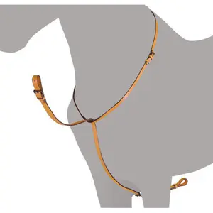 Martingala para caballos Hispano Hipica Gamarra Vaquera image-0