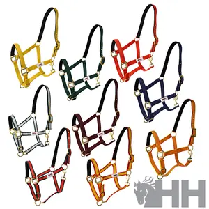 Νάιλον halter για άλογο με γατζάκι Hispano Hipica image-1
