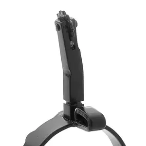 Curved Spur for Horse Long Cock with Roller Hispano Hipica image-1
