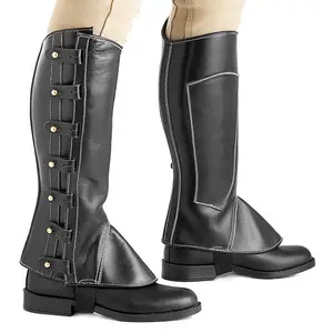 Mini-chaps portugisiska i läder Hispano Hipica image-0