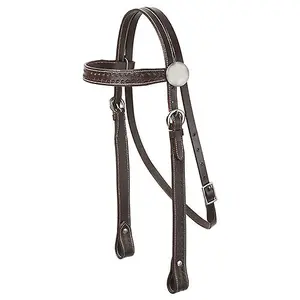 Leather riding bridle Hispano Hipica image-0