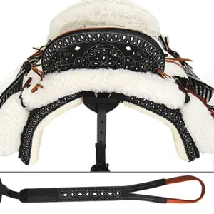 Westernzadels voor paard compleet set Hispano Hipica Salega image-2