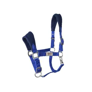 Padded Fleece Nylon Headcollar for Horse Hispano Hipica image-0