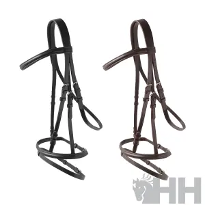 Bridles εξημέρωσης για αγγλικό άλογο με ιμάντες από ύφασμα Hispano Hipica image-1
