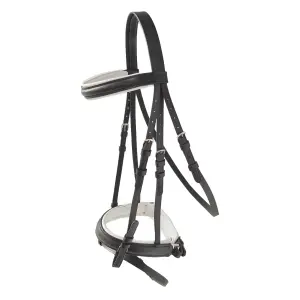 Bridles Ιππασίας για Άλογο Αγγλικού Τύπου με Λείες Χορεύτριες Hispano Hipica Mimas image-0