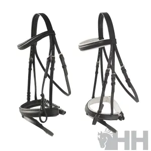 Bridles Ιππασίας για Άλογο Αγγλικού Τύπου με Λείες Χορεύτριες Hispano Hipica Mimas image-1