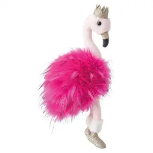 Plush Histoire d'Ours Flamant Rose image-0